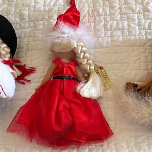 Precious Moments ‘Tis The Season Dolls by Linda Rick - Picture 8 of 12